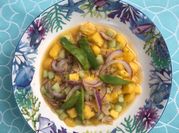 Una foto de ceviche