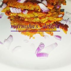 Sweet potato pancake A picture of Sweet potato pancake.
