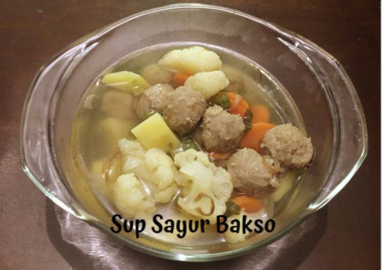 Sup Sayur Bakso