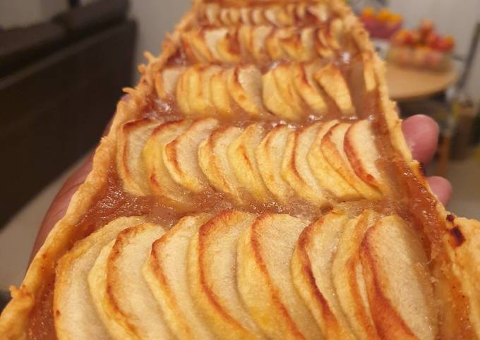 Étapes pour Préparer  Parfait Ma tarte aux pommes
