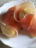 Potato raw ham rolls