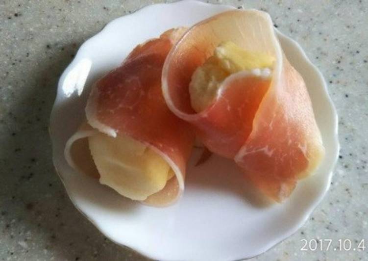 Simple Way to Make Perfect Potato raw ham rolls