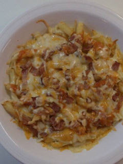 Una foto de Patatas cheese bacon