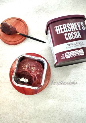 Foto resep Coconut cake chocolate low carb gluten free with choco glaze