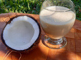 Batido de coco natural
