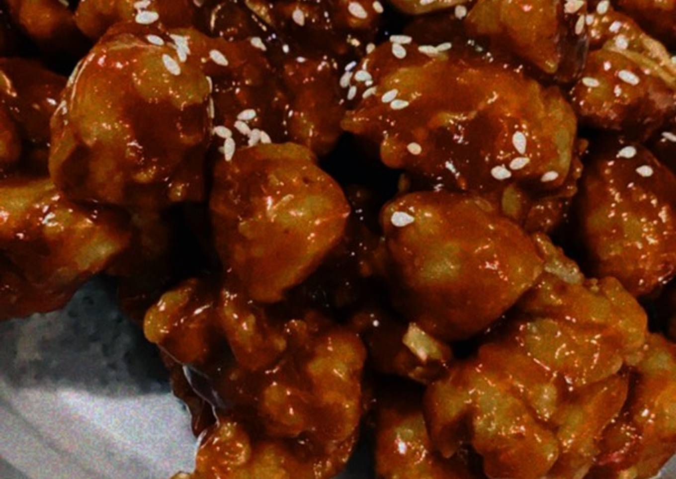 Ayam Goreng Saus Korea (sweet and spicy korean fried chicken)