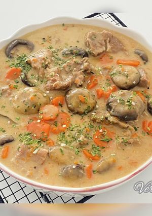Une photo de Blanquette de veau