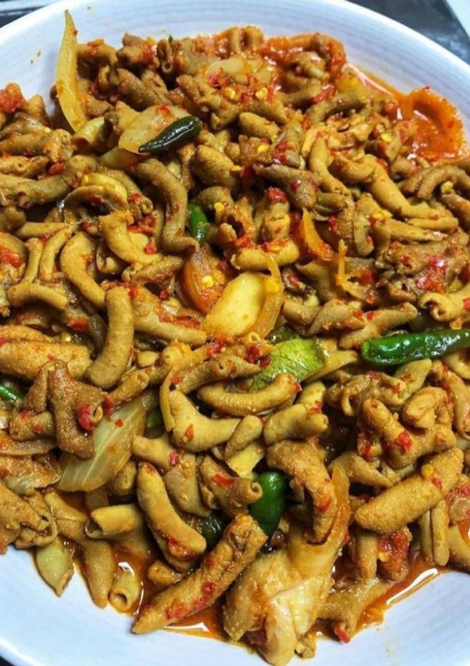 Resep 47. Rica-rica usus ayam bumbu kuning oleh Rahma Ummu Hamzah - Cookpad
