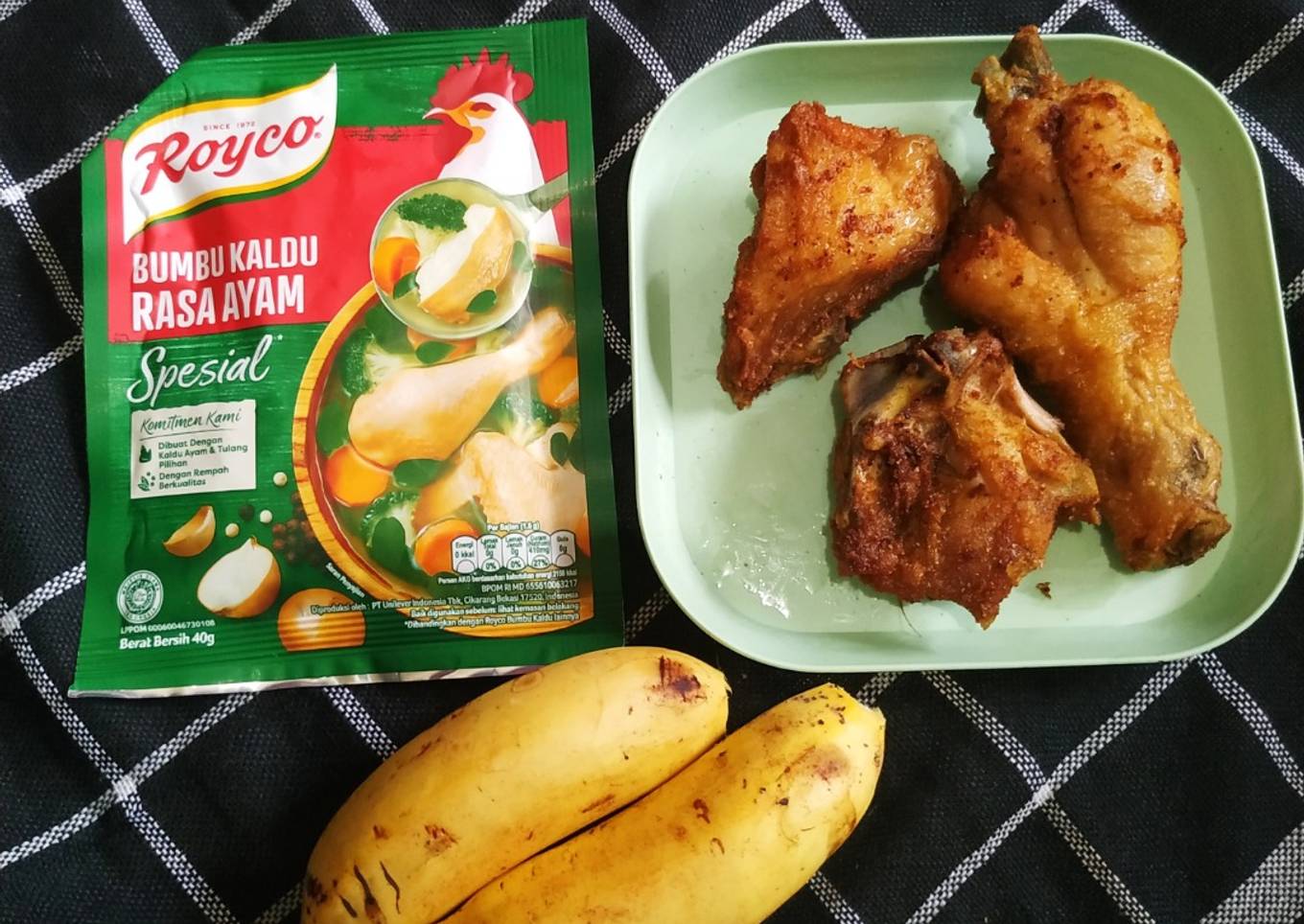 Ayam goreng royco kesukaan anak-simpel