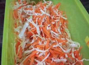 Foto resep Acar sederhana (kol dan wortel)
