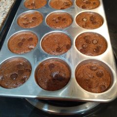 A picture of Bourbon Mochi Brownies.