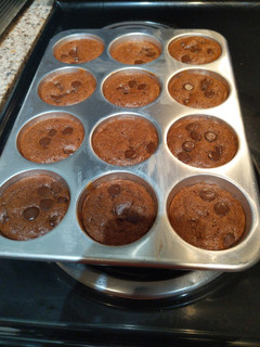 A picture of Bourbon Mochi Brownies.