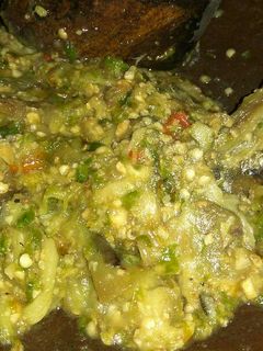Foto resep Terong Bakar Sambal Kacang