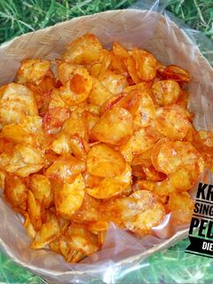 Foto resep Kripik Singkong Pedas