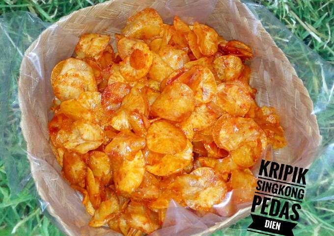 Resep Kripik Singkong Pedas Oleh Dapur Dien Cookpad