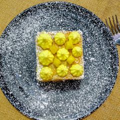 Fresh Mango Mille Feuille(French Napoleon Pastry) A picture of Fresh Mango Mille Feuille(French Napoleon Pastry).