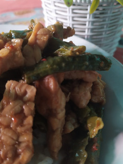 Foto resep Oseng tempe kacang panjang
