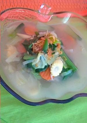 Foto resep Capcay kuah segar
