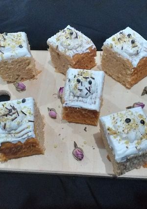 عکسی از دستور کیک سیب مخصوص