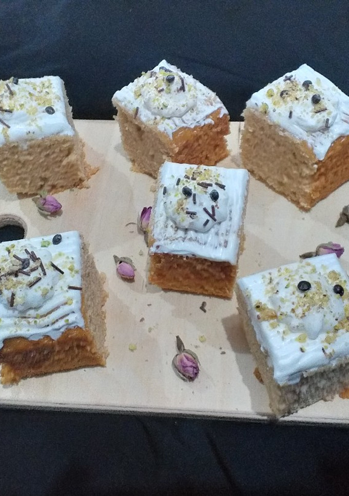 عکسی از دستور کیک سیب مخصوص
