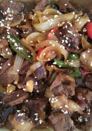 Foto resep Sapi lada hitam endeuss