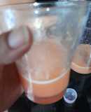 Shot fresco y batido de frutas