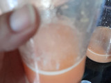 Shot fresco y batido de frutas