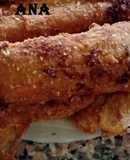 Milanesas de pencas rellenas
