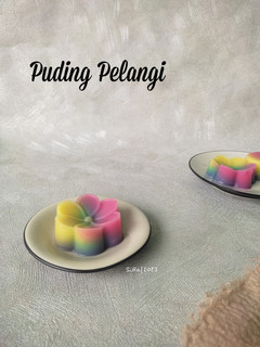 Foto resep Puding Pelangi