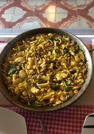 Una foto de Fideos de granada