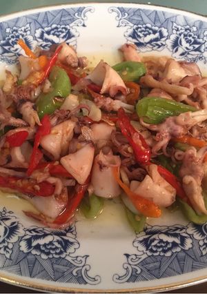Foto resep Cumi Tumis Cabai Tomat Hijau