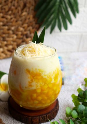 Foto resep Es Jagung Susu Keju