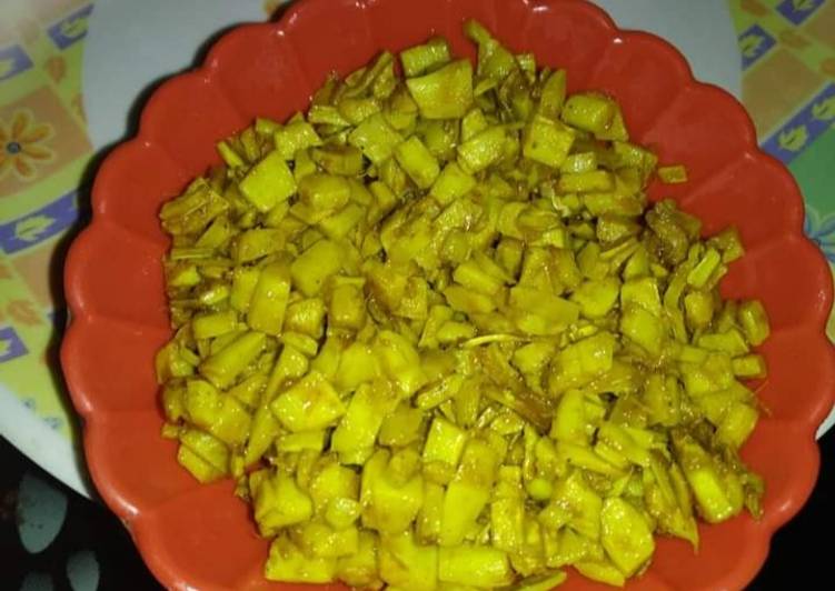 Simple Way to Prepare Appetizing Bascrili ya bamboo shoot ki bhujiya