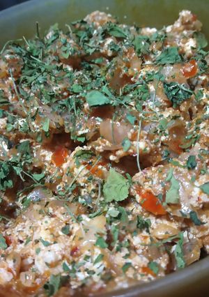 A picture of Paneer Bhurji.