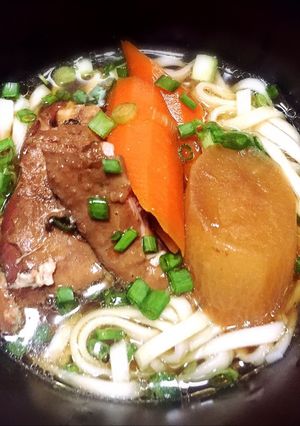 รูปของ ราเมงไก่ตุ๋นน้ำโชยุวอดก้าจากชาชูเมื่อวาน