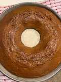 Bolo de maçã e canela vegano