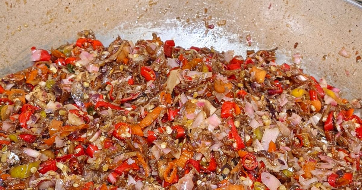 Sambal Teri Kecombrang