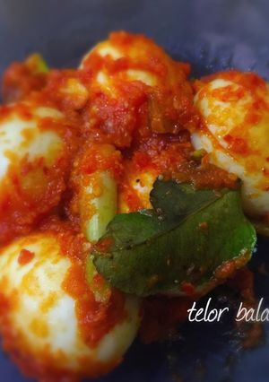 Foto resep Telor balado