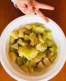 Su su và su hào luộc cạn