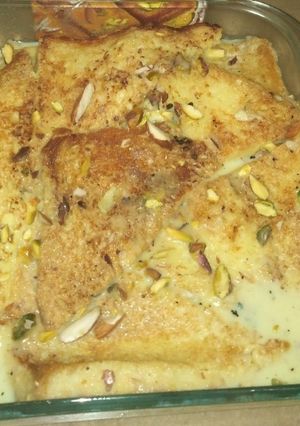 A picture of Shahi Tukra.