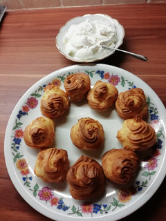 Glutén- és laktózmentes sajtos pufipogácsa recept fotója