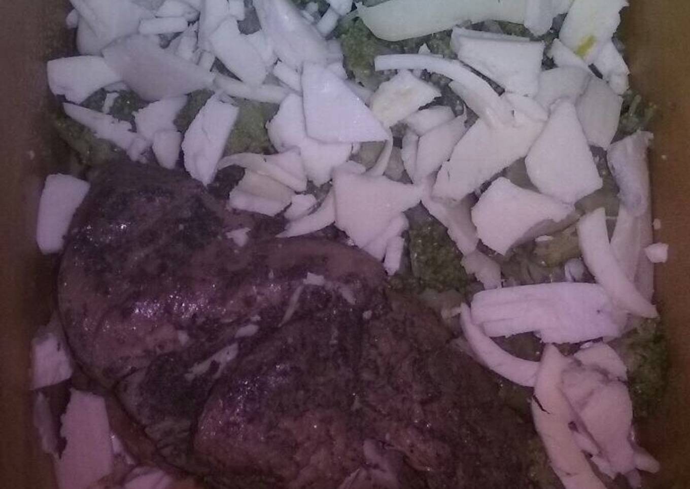 Pechuga a la plancha con Brócoli gratinado