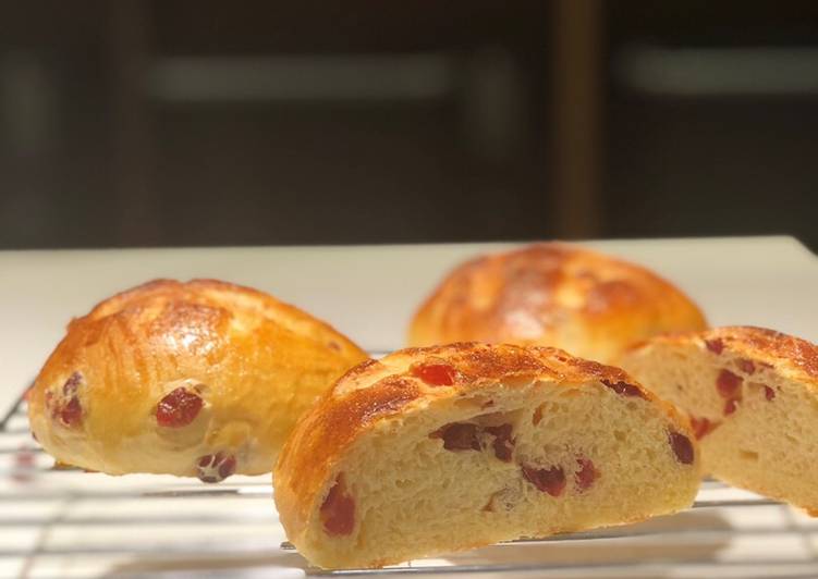 Kiat-kiat memasak Strawberry & Cranberry Bread mantap