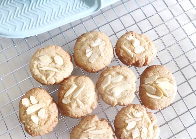 Resep Ginger Almond Cookies Anti Gagal