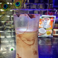A picture of Chocolate shake.