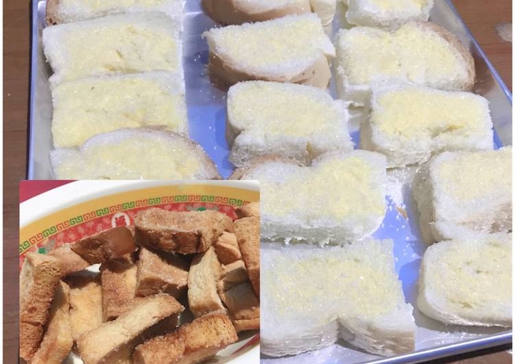 Resep Bagelan roti tawar Anti Gagal