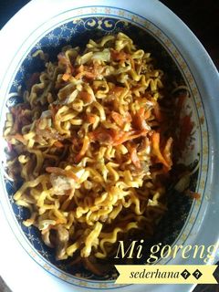 Foto resep Mi goreng sederhana