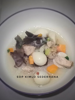 Foto resep # 122 : Sop Kimlo Sederhana