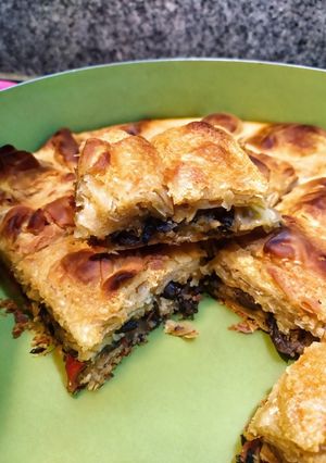 Φωτογραφία της συνταγής Μανιταρόπιτα νηστίσιμη της τεμπέλας