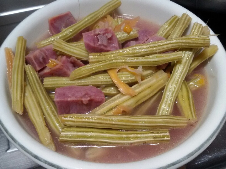 Resep Sayur Mutiara Jadul (sayur buah kelor) Anti Gagal